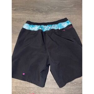 Birdogs Mens Lined Athletic Shorts Black Blue Pink Logo XXL LONG